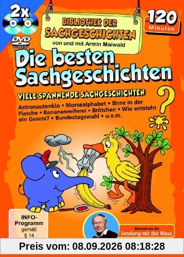 Bibliothek der Sachgeschichten - Die besten Sachgeschichten - Schuber [2 DVDs]