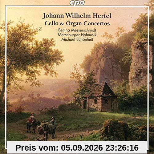 Cellokonzerte; Orgelkonzert; Sinfonias