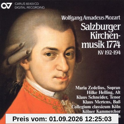 Salzburger Kirchenmusik 1774