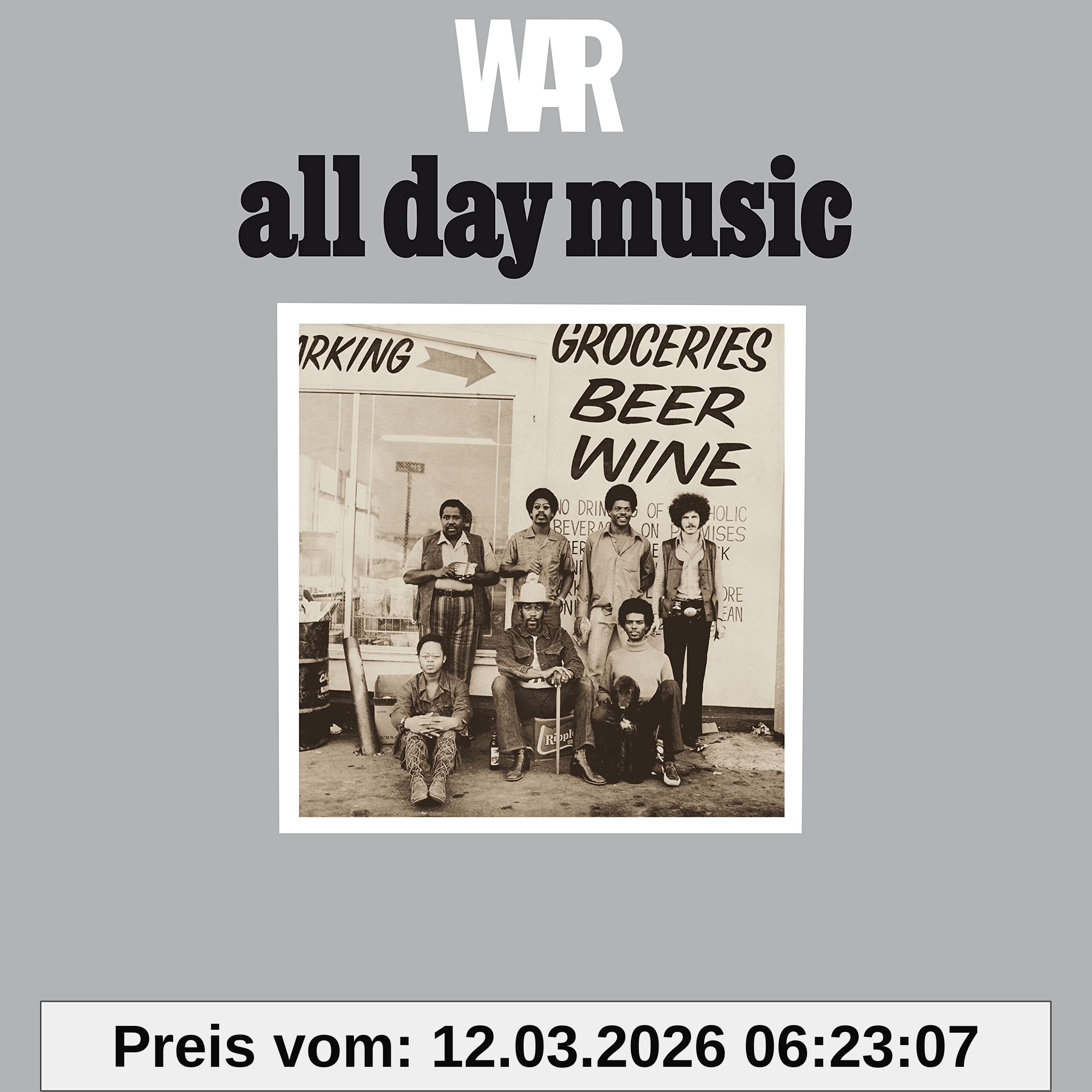 War All Day Music [Vinyl Lp]
