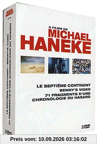 Coffret Michael Haneke 3 DVD : Le Septième continent / Benny's video / 71 fragments d'une chronologie du hasard