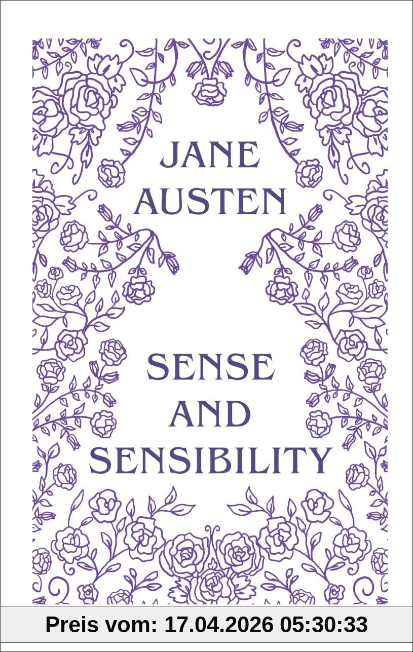 Sense and Sensibility: Novel | Timeless classic in an elegant design with sprayed edges