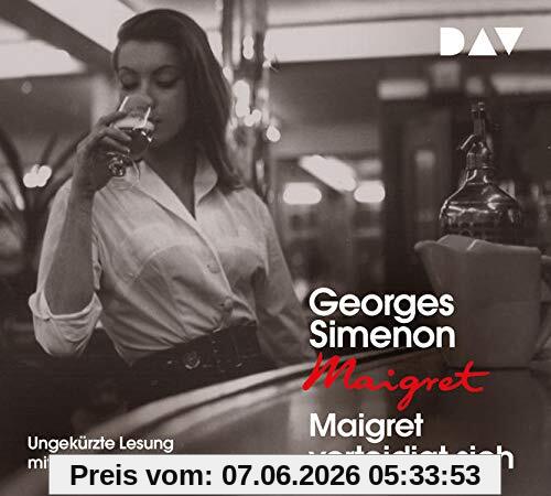 Maigret verteidigt sich: Ungekürzte Lesung mit Walter Kreye (4 CDs) (Georges Simenon)