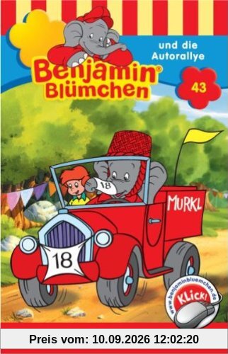 Benjamin Bluemchen - Folge 43: Die Autorallye [Musikkassette] [Musikkassette]