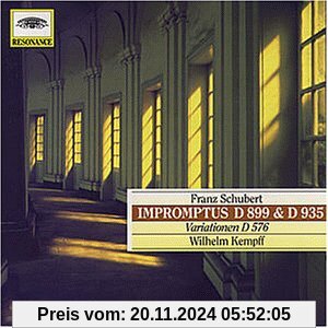 FRANZ SCHUBERT: Impromptus D 899 & D 935 / Variationen D 576