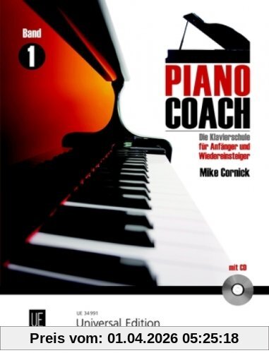 Piano Coach, für Klavier mit Audio-CD