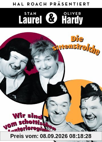 Laurel & Hardy - Die Sittenstrolche/Wir sind vom schottischen Infanterieregiment [2 DVDs]