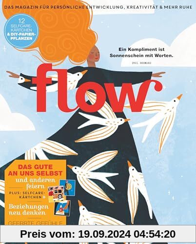 Flow Nummer 80 (2/2024): Das Magazin für persönliche Entwicklung, Kreativität & mehr Ruhe