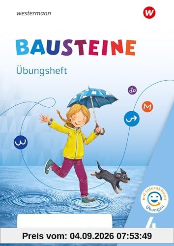 BAUSTEINE Sprachbuch und Spracharbeitshefte - Ausgabe 2021: Übungsheft 4 mit interaktiven Übungen