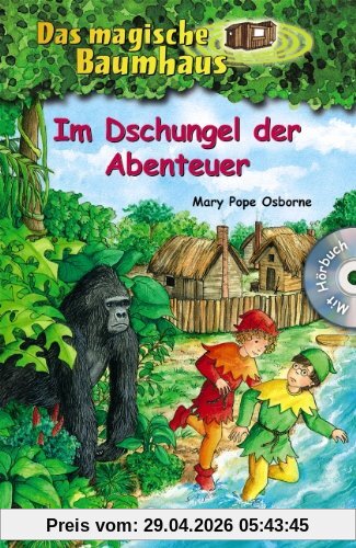Im Dschungel der Abenteuer: Mit Hörbuch CD Den Gorillas auf der Spur