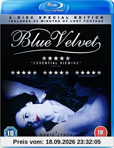 David Lynch Blue Velvet [Blu-ray] Special Edition Inc Unseen Footage (exclusive To Amazon.co.uk) [Uk Import]