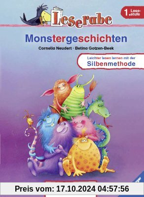 Leserabe - Monstergeschichten: Band 12, Lesestufe 1