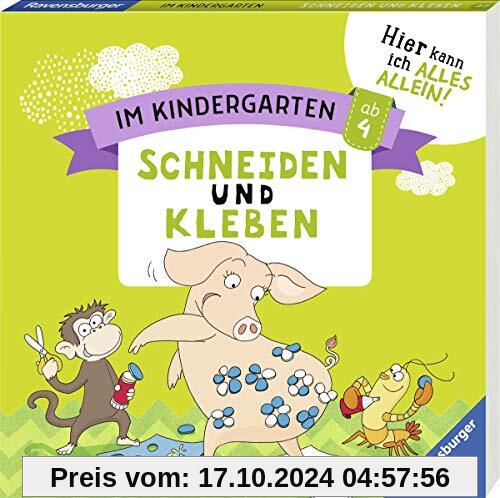 Im Kindergarten: Schneiden und Kleben: Hier kann ich alles allein