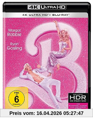 Barbie [4K Ultra HD und Blu-ray 2D]