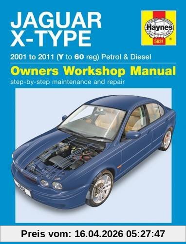 Haynes Publishing Jaguar X-Type Service And Repair Manual