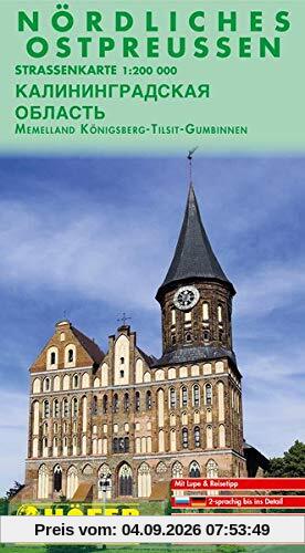 Nördliches Ostpreussen (mit Memelland) - RS 001: Königsberg /Tilsit /Gumbinnen (Polen)