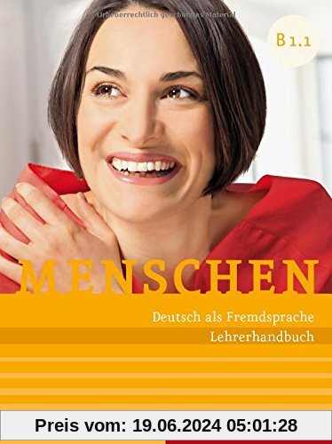 Menschen B1/1: Deutsch als Fremdsprache / Lehrerhandbuch