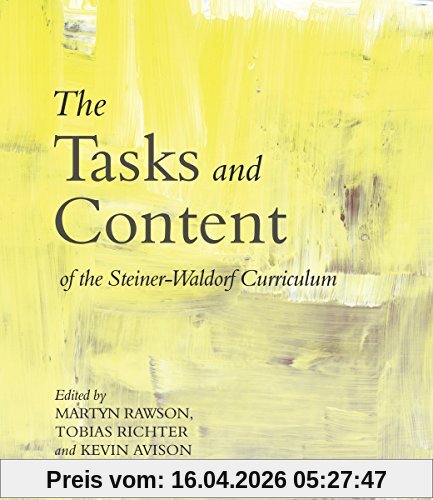 unbekannt The Tasks And Content Of The Steiner-Waldorf Curriculum