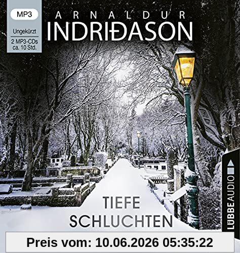 Tiefe Schluchten: Island Krimi. Ungekürzt. (Kommissar Konrad, Band 3)