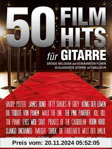 50 Filmhits für Gitarre