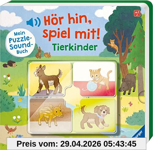 Hör hin, spiel mit! Bei den Tierkindern