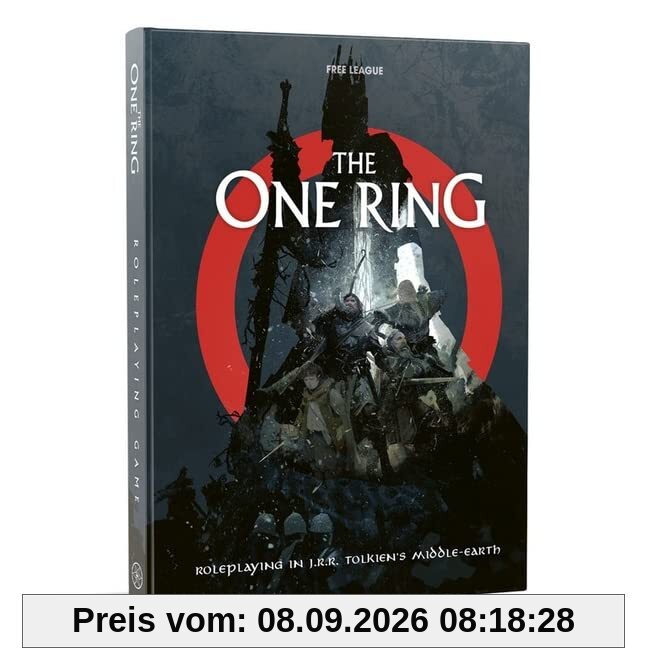 The One Ring RPG Core Rules 2nd Edition (Fantasy RPG, Hardback, Full Color)