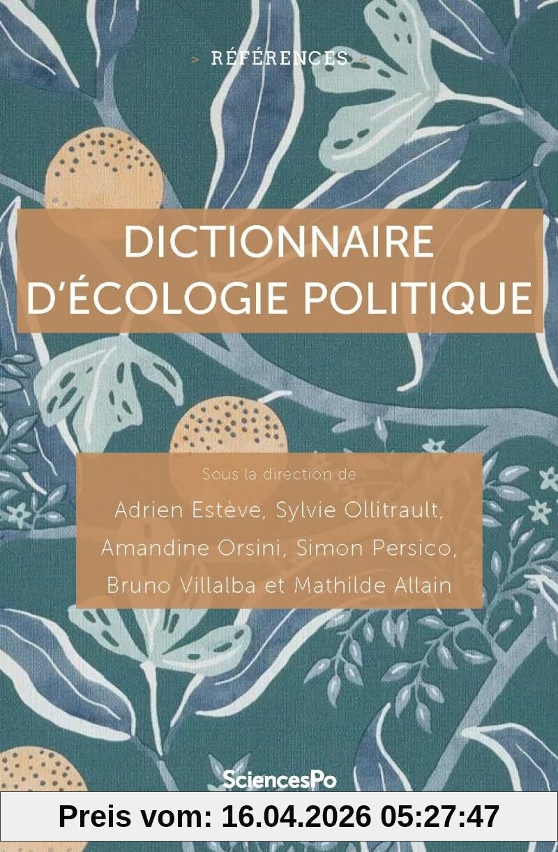 Dictionnaire d'écologie politique