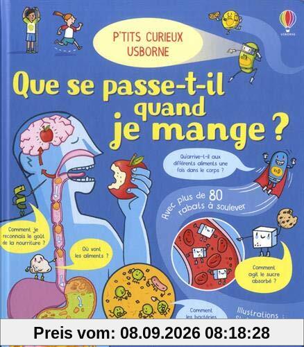 Que se passe-t-il quand je mange ?