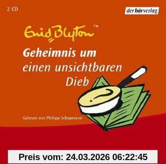 Geheimnis um einen unsichtbaren Dieb. 2 CDs