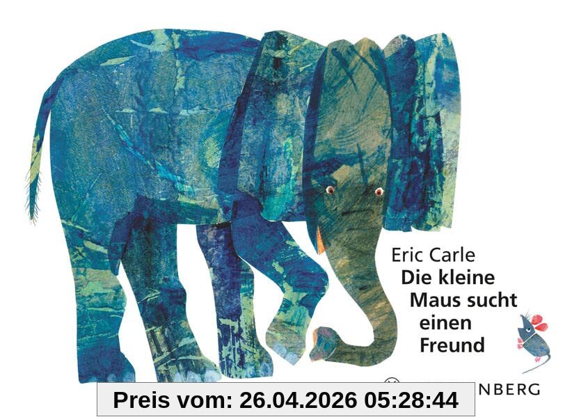 Die kleine Maus sucht einen Freund: Pappausgabe mit echter Buchdecke