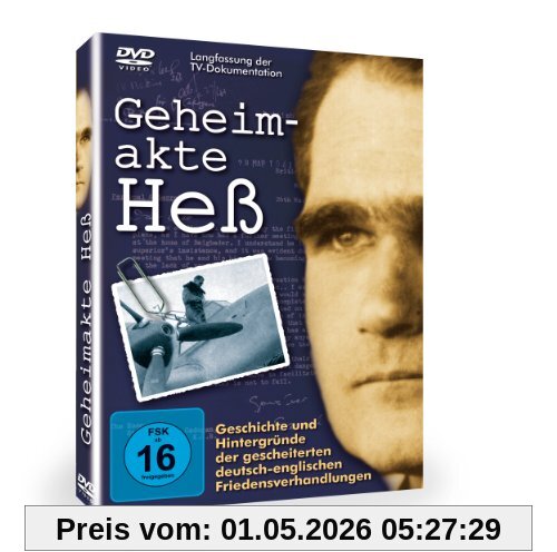Geheimakte Heß∼ Geschichte und Hintergründe der gescheiterten deutsch.englischen Friedensverhandlungen ∼ Langfassung der n-tv Dokumentation, gebraucht - sehr gut