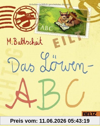 Das Löwen-ABC: Vierfarbiges Pappbilderbuch