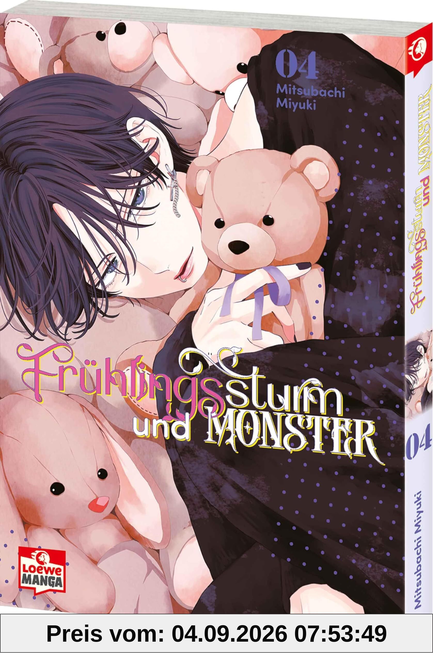 Frühlingssturm und Monster 04: Bad Guy trifft auf Shy Girl in diesem faszinierenden Shojo-Manga