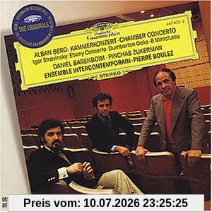 Arrignon The Originals - Berg / Strawinsky