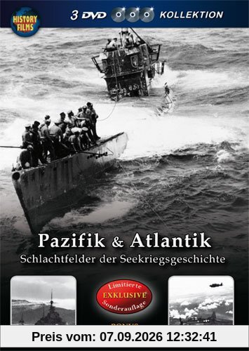 History Films - Pazifik & Atlantik - Schlachtfelder der Seekriegsgeschichte [3 DVDs]