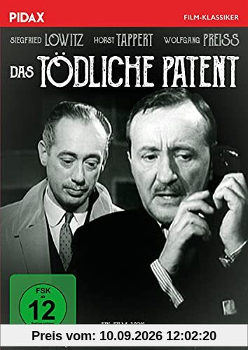 Das tödliche Patent / Spannungsgeladener Thriller mit Starbesetzung (Pidax Film-Klassiker)