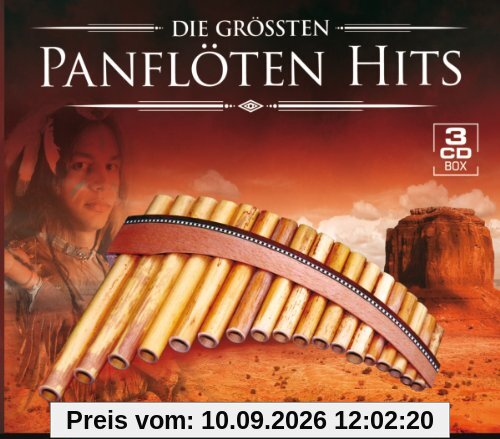 Die Größten Panflöten Hits - 3er CD (inkl. Einsamer Hirte, El Condor Pasa, uva)