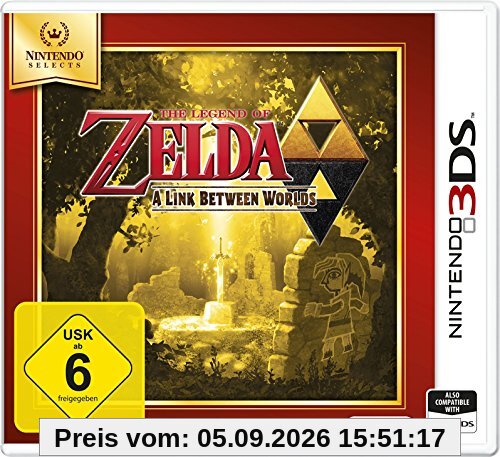 The Legend of Zelda: A Link Between Worlds - Nintendo Selects - [3DS]