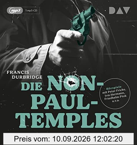 Die Non-Paul-Temples: Hörspiele mit Peter Fricke, Irm Hermann, Friedhelm Ptok u.v.a. (1 mp3-CD) (Krimi-Hörspiel-Klassiker)
