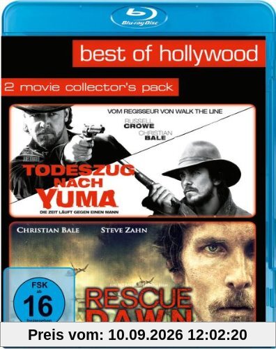 Best of Hollywood - 2 Movie Collector's Pack 19 (Todeszug nach Yuma / Rescue Dawn) [Blu-ray]
