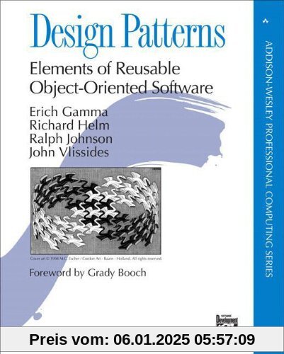 Design Patterns. Elements of Reusable Object-Oriented Software.