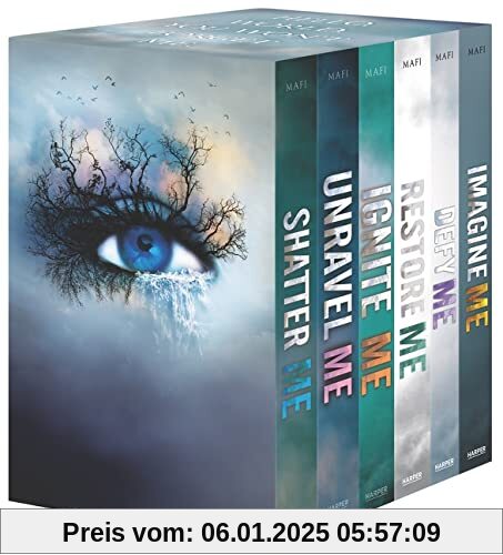 Shatter Me Series 6-Book Box Set: Shatter Me, Unravel Me, Ignite Me, Restore Me, Defy Me, Imagine Me