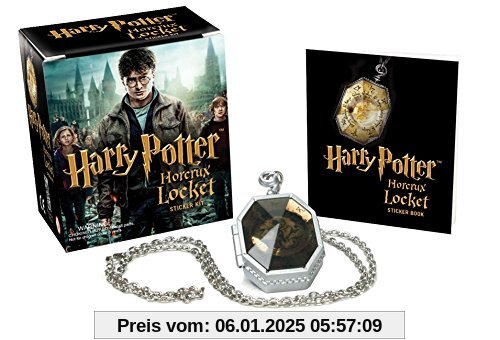 Harry Potter Locket Horcrux Kit and Sticker Book (Miniature Editions)