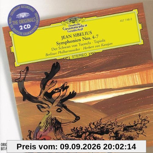 Herbert von Karajan The Originals - Sibelius (Sinfonien 4-7)
