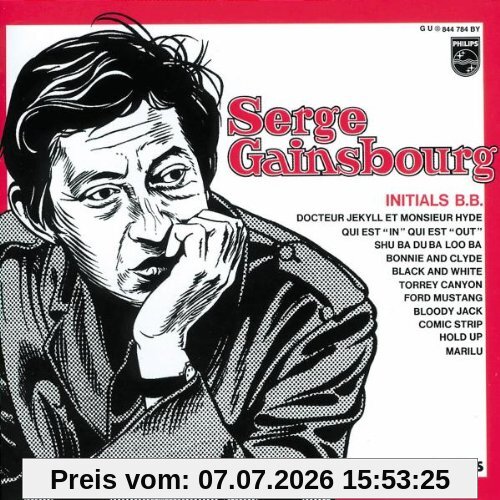 Serge Gainsbourg Initials B.B