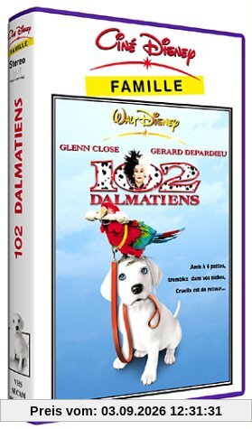 102 Dalmatiens [VHS] [FR Import]