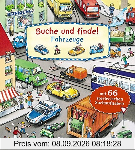 Suche und finde! - Fahrzeuge: mit 66 spielerischen Aufgaben