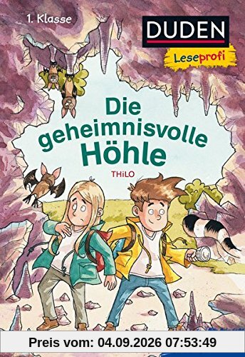 Duden Leseprofi - Die geheimnisvolle Höhle, 1. Klasse
