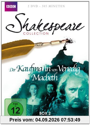 Shakespeare Collection 2: Der Kaufmann von Venedig/Macbeth [2 DVDs]