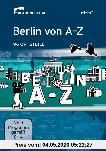 Berlin von A - Z - 96 Ortsteile [2 DVDs]